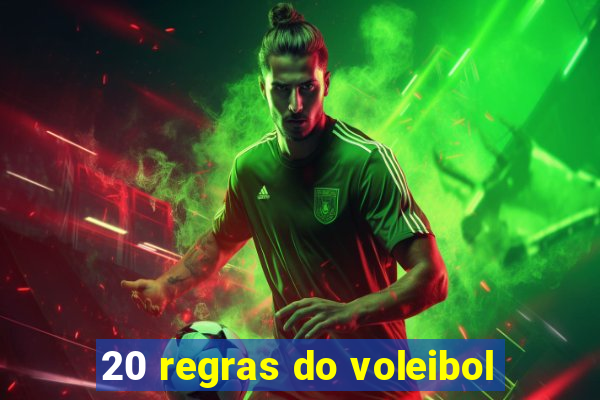 20 regras do voleibol